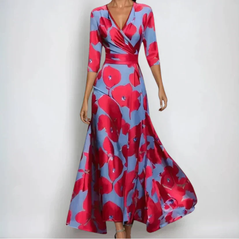 Lucia - Luxury Floral Dress
