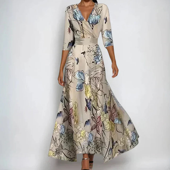 Lucia - Luxury Floral Dress