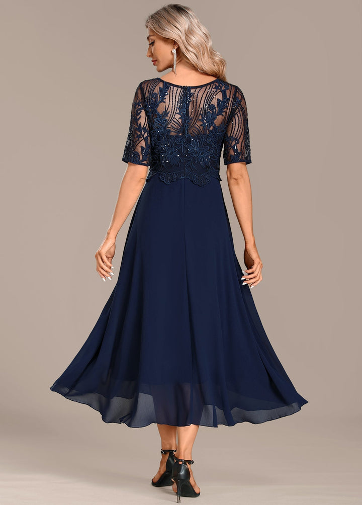 Isabella™ Elegant Lace Midi