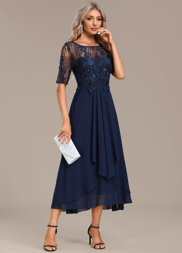 Isabella™ Elegant Lace Midi