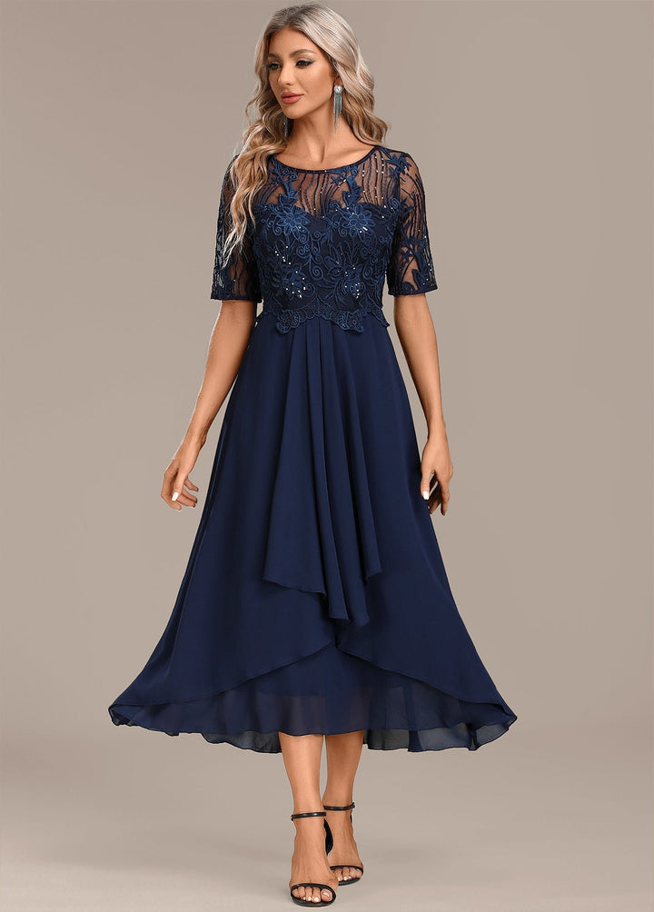 Isabella™ Elegant Lace Midi