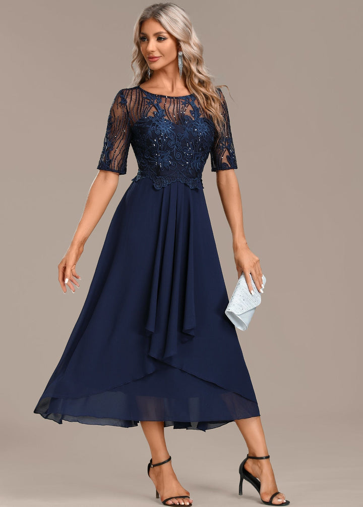 Isabella™ Elegant Lace Midi