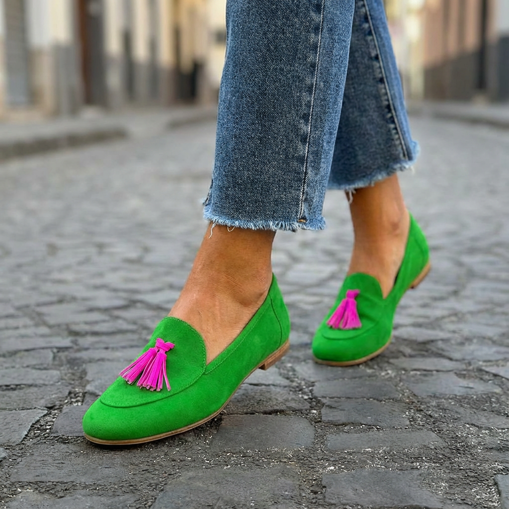 Mandy™ | Tassel-Embellished Loafer for Playful, All-Day Comfort