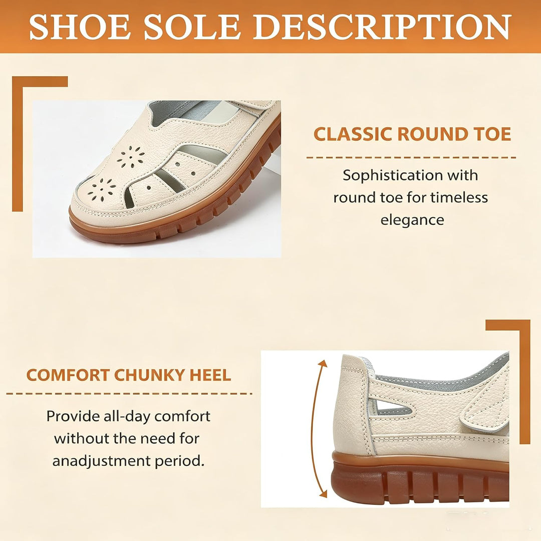 Vivienne™ | Closed-Toe Fisherman Sandals