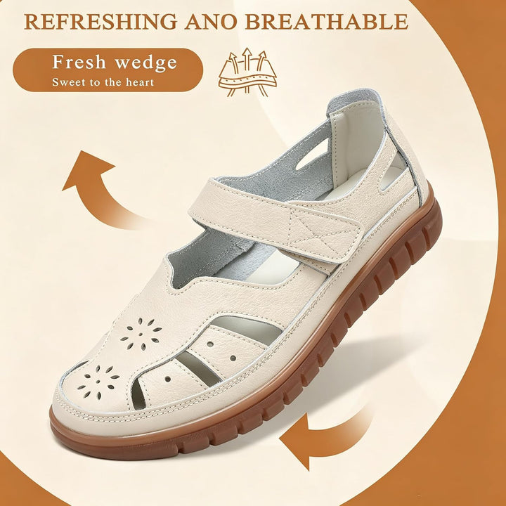 Vivienne™ | Closed-Toe Fisherman Sandals