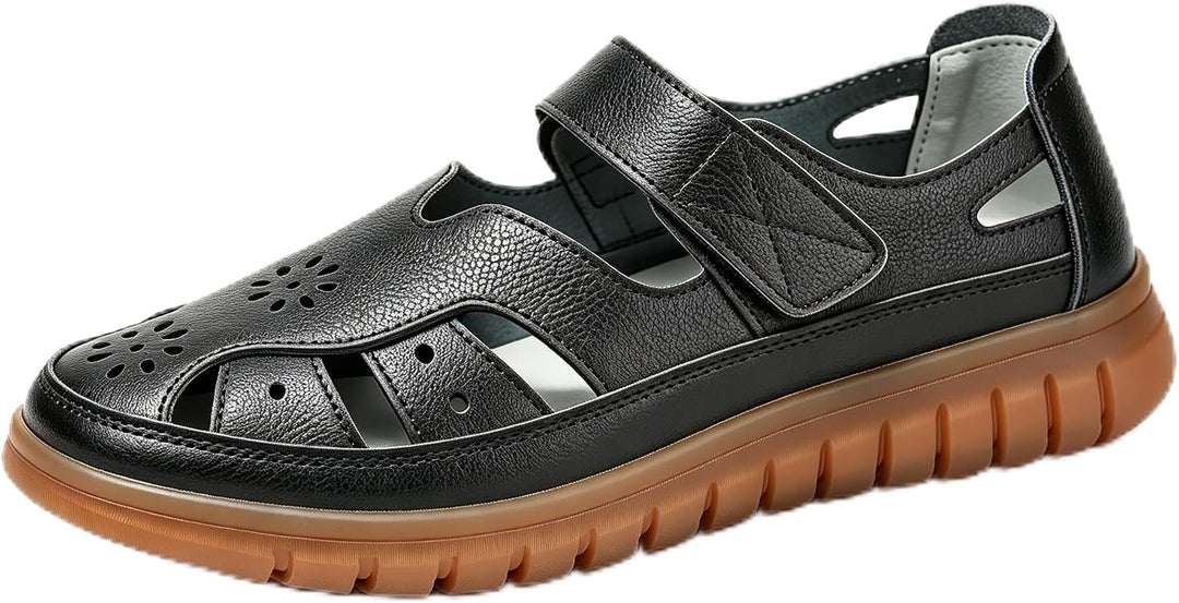Vivienne™ | Closed-Toe Fisherman Sandals