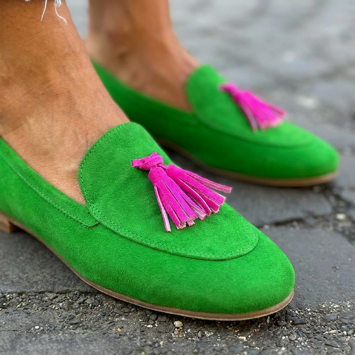 Mandy™ | Tassel-Embellished Loafer for Playful, All-Day Comfort