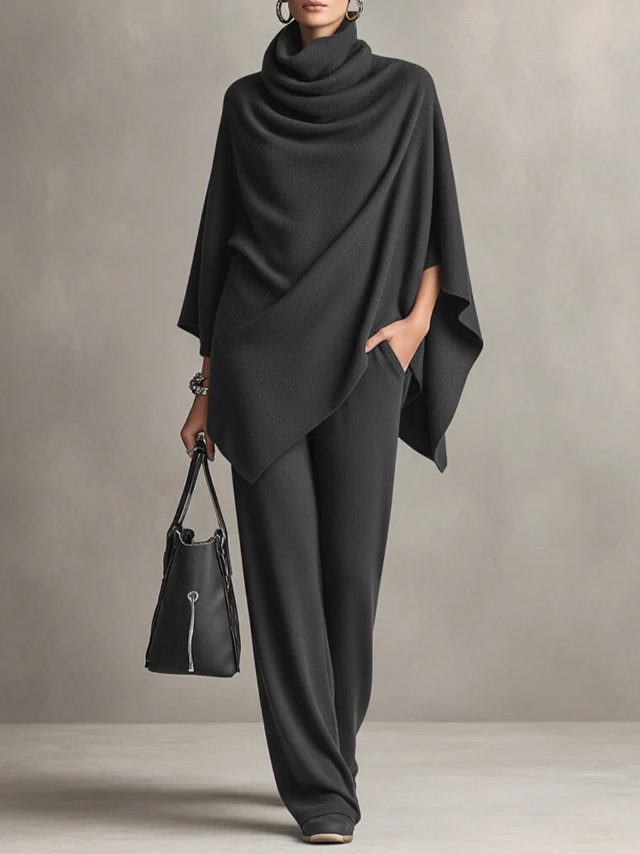 Sarina™ Elegant Drape Two-Piece Set