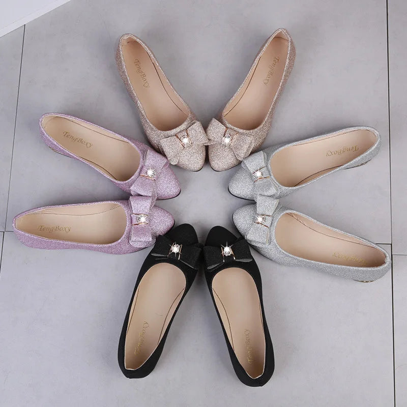 Valerie™ | Elegant Bow-Detail Flat for Effortless Everyday Style