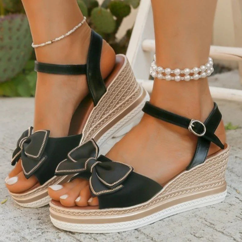 Marisol™ | Elegant Platform Wedge Sandal for All-Day Comfort