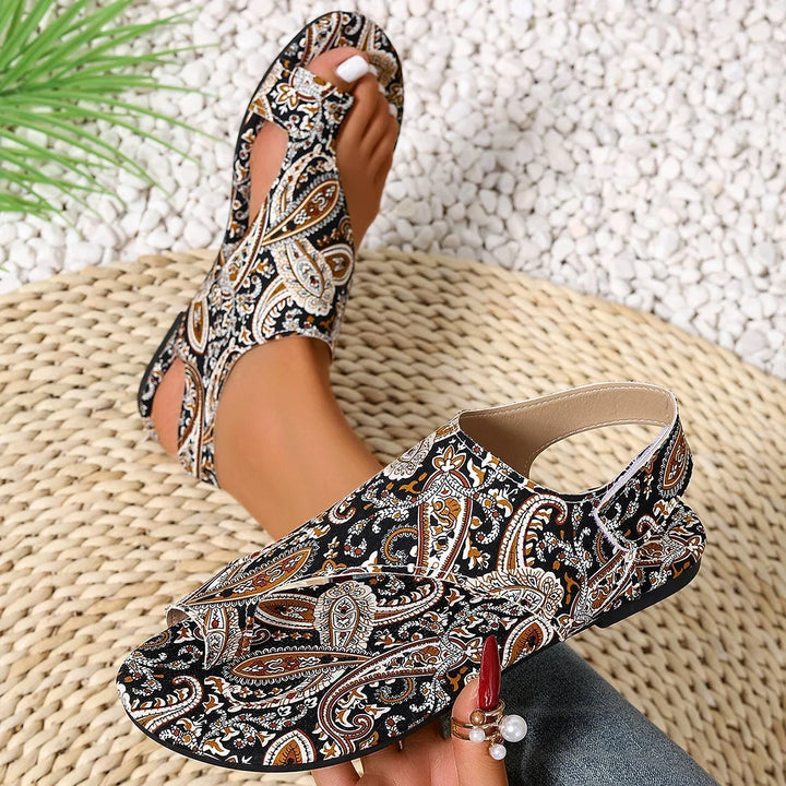 Selena™ | Bohemian Flat Sandal for Effortless Summer Style