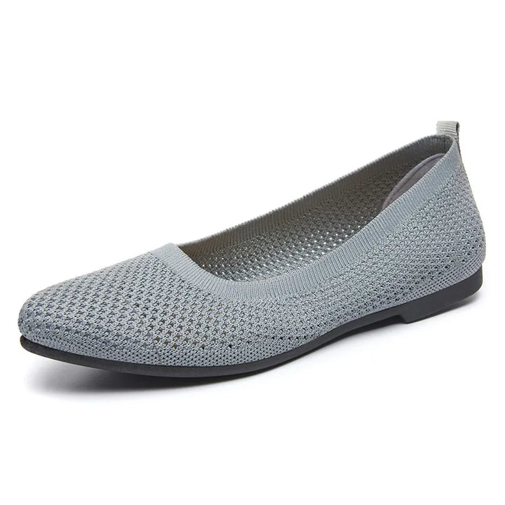 The Soleil Flat – Breathable Mesh Slip-On Walking Loafer