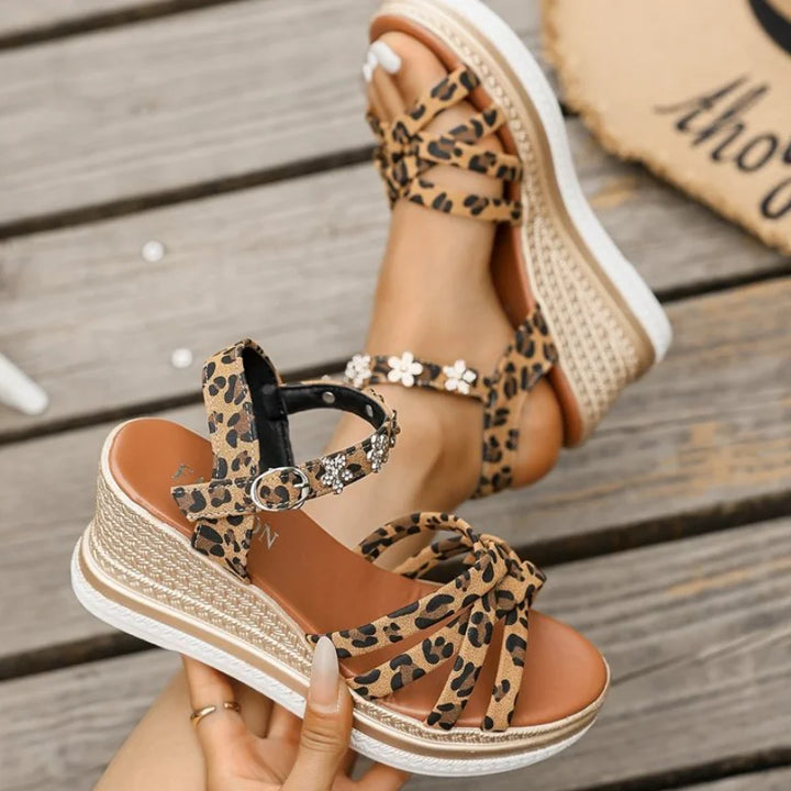 Marisol™ | Elegant Platform Wedge Sandal for All-Day Comfort