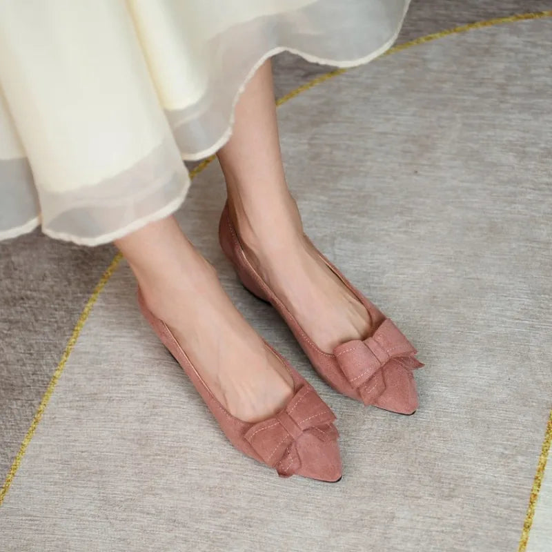 Serafina Elegance Heels – Timeless Bow Detail Pumps