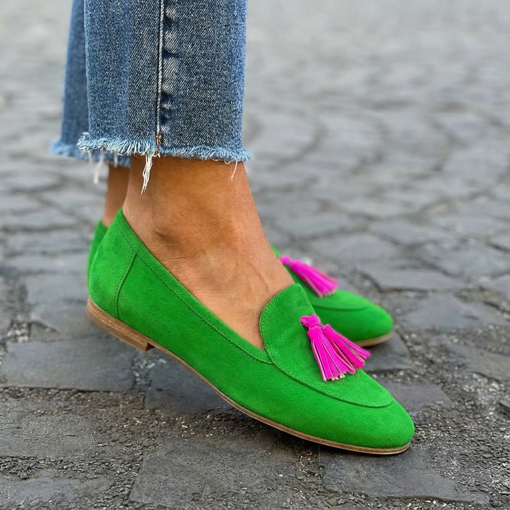 Mandy™ | Tassel-Embellished Loafer for Playful, All-Day Comfort