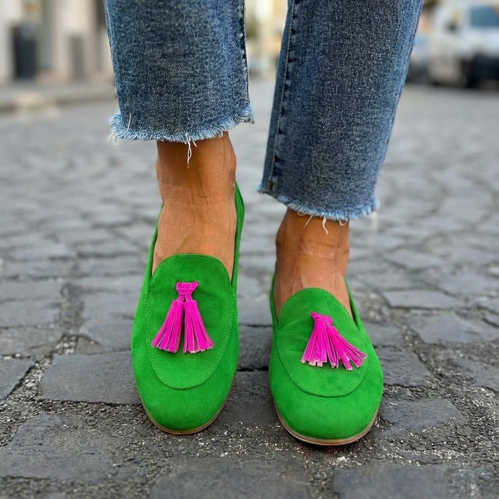Mandy™ | Tassel-Embellished Loafer for Playful, All-Day Comfort