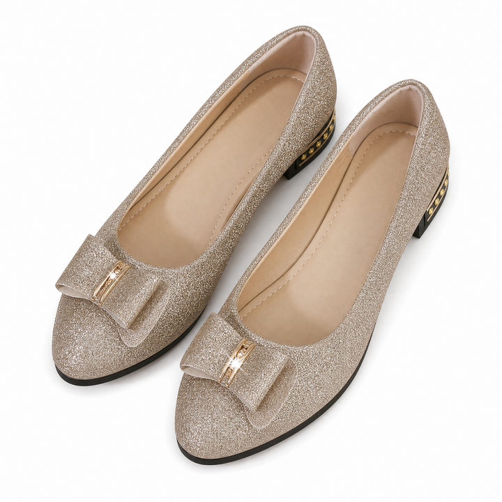 Valerie™ | Elegant Bow-Detail Flat for Effortless Everyday Style