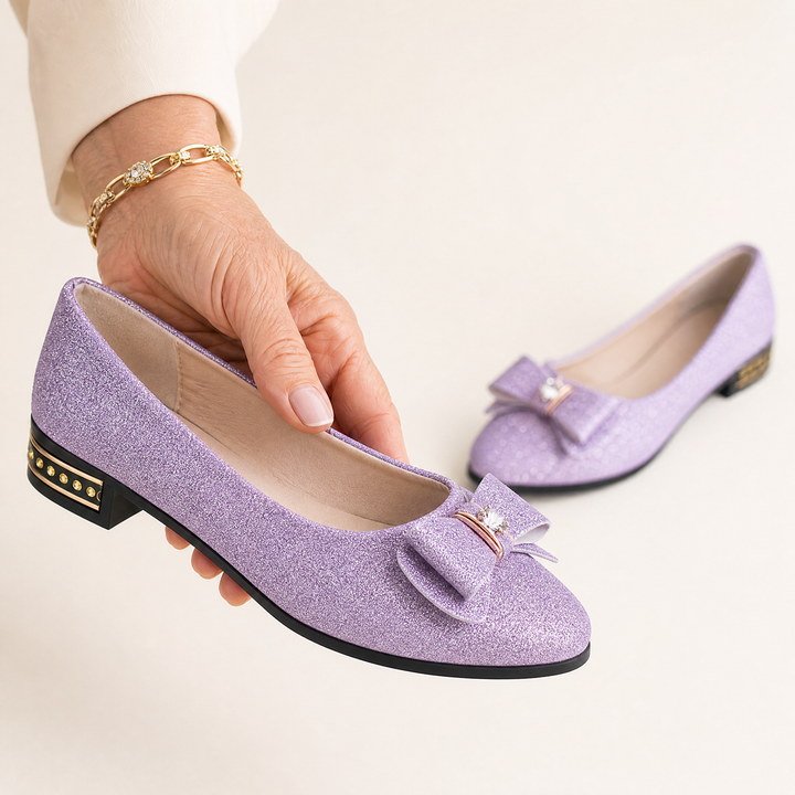 Valerie™ | Elegant Bow-Detail Flat for Effortless Everyday Style