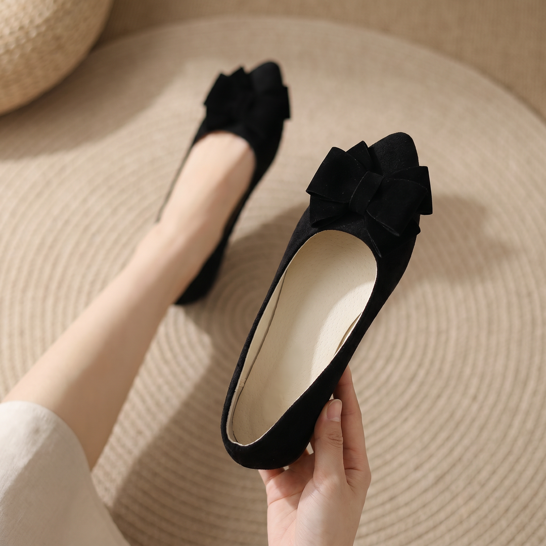 Valeria Bellezza Bow Comfort Flats