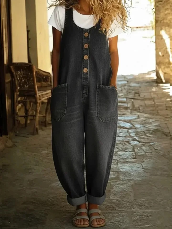 Marlowe Vintage Denim Jumpsuit