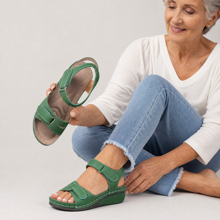 Laura™ – Elegant Sandals for Sensitive Feet