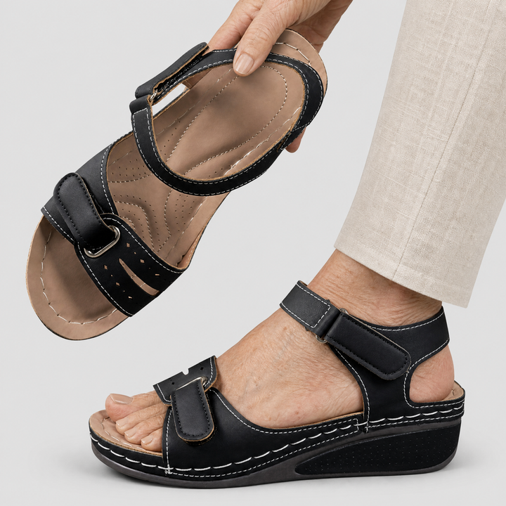 Laura™ – Elegant Sandals for Sensitive Feet